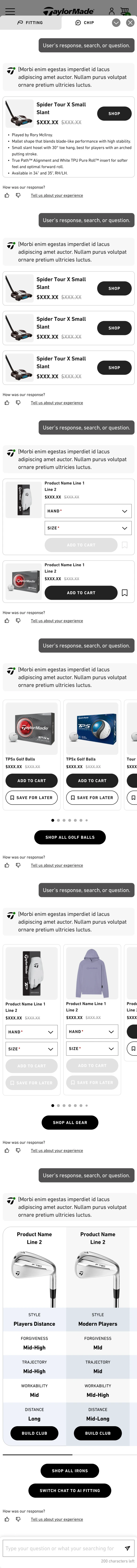 In-chat Shopping