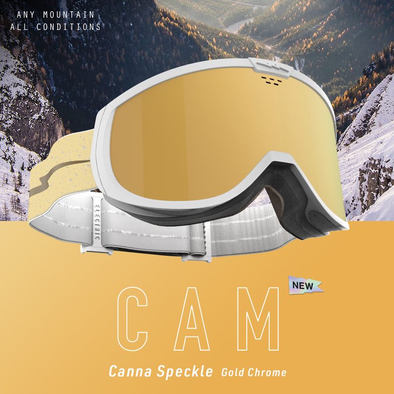 Electric Cam paid ad — Canna Speckle / Gold Chrome