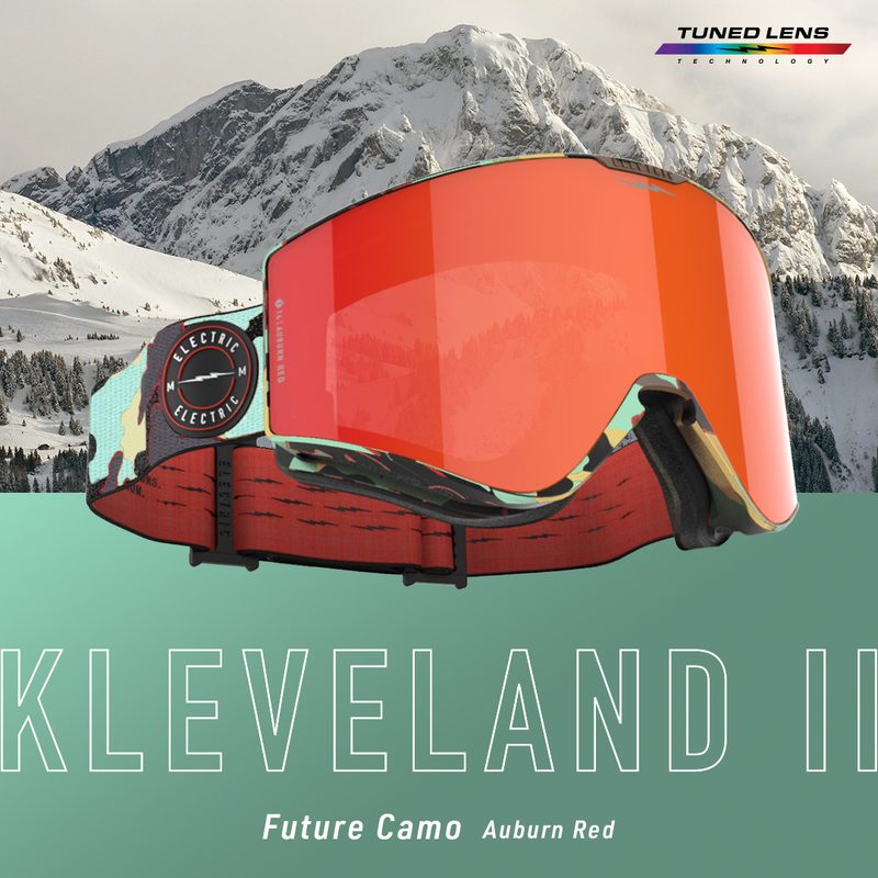 Electric Kleveland II paid ad — Future Camo / Auburn Red