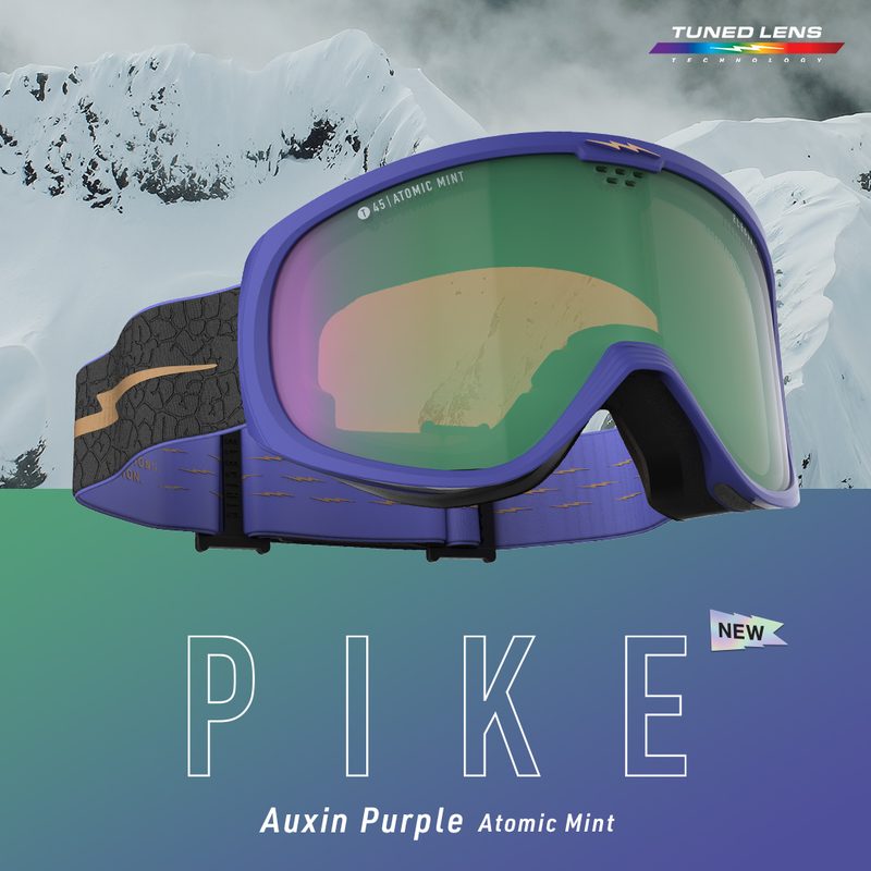Electric Pike paid ad — Auxin Purple / Atomic Mint