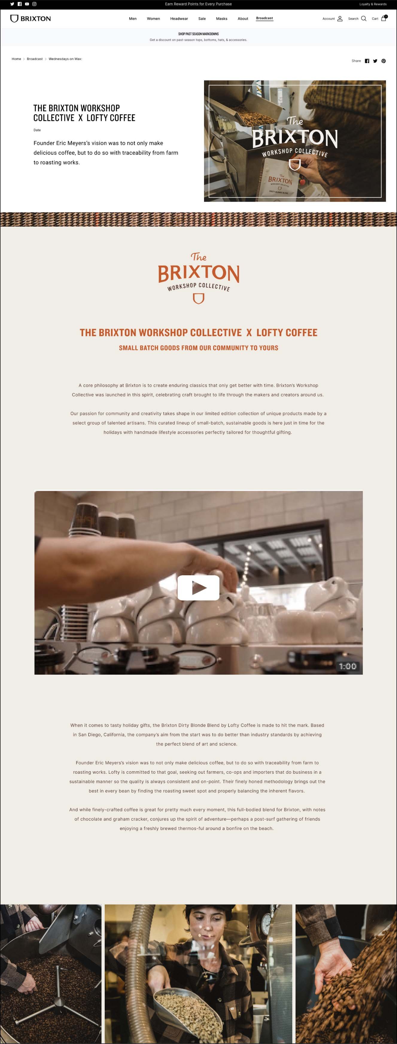 Lofty Coffee maker feature