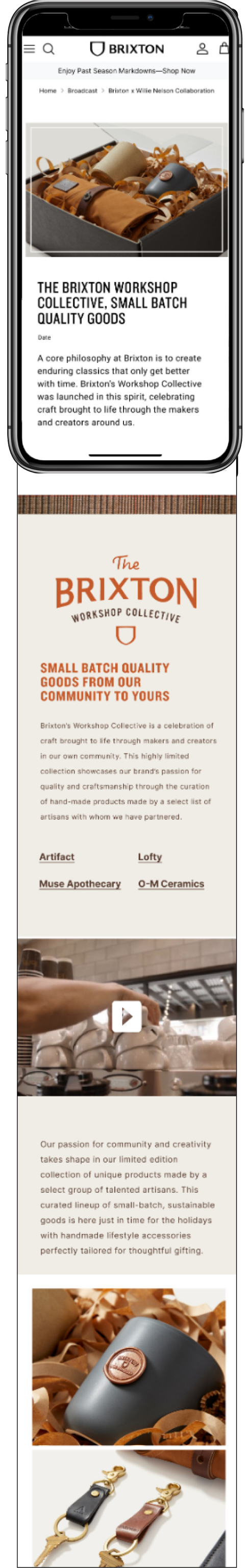 Workshop Collective Broadcast story — mobile