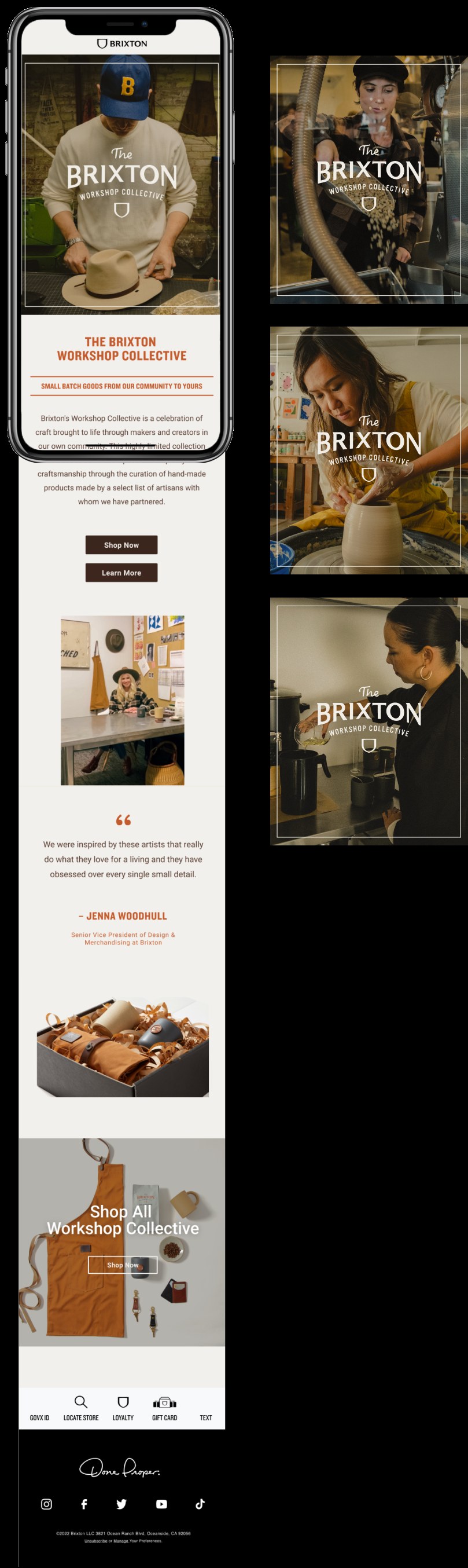 Workshop Collective launch email